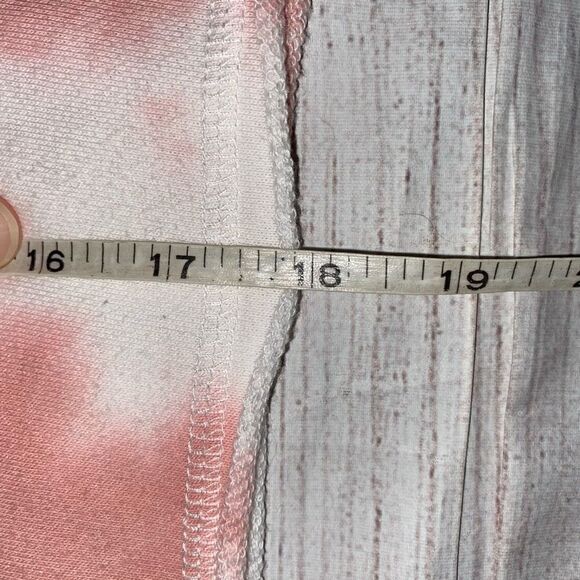 Paper Crane Crewneck Longsleeve tie dye sweatshirt sz Med women - Picture 10 of 10